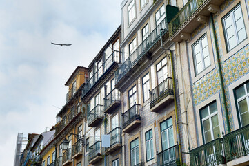 Old Town street, Lisbon, Portugal