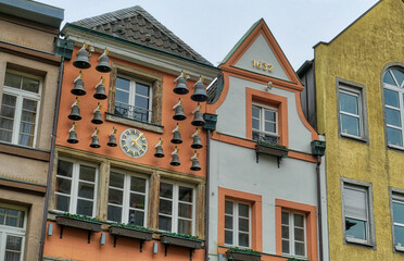 Historisches Glockenspiel in der Düsseldorfer Altstadt