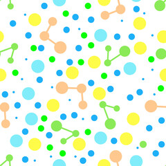 vector molecule pattern