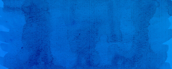 blue painted wall