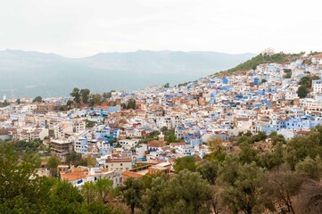 Fototapeta premium Chefchaouen Morocco Maroc Blue City