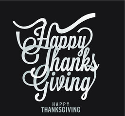 Happy thanksgiving gift card