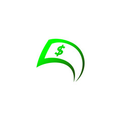 money logo, money increases logo template