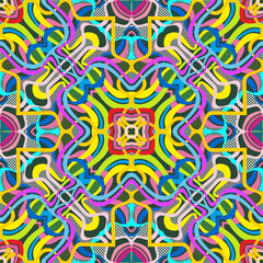 Vector abstract seamless pattern.