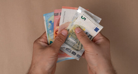 euro money finance capital concept wealth