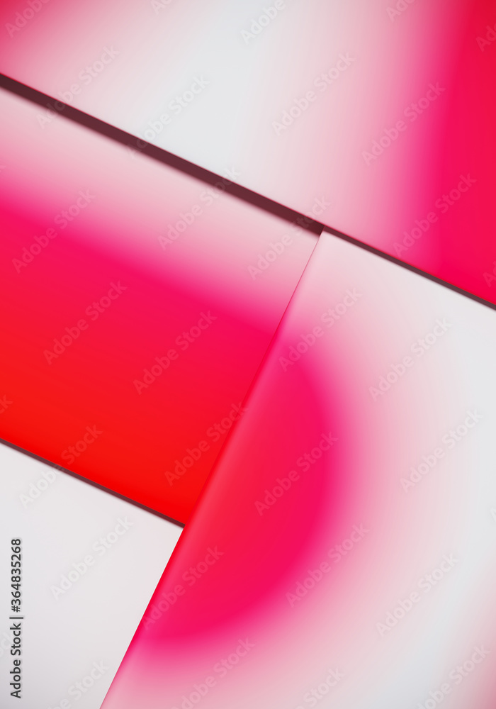 Poster minimal abstract mockup background for product presentation. top view of blending vibrant gradient o