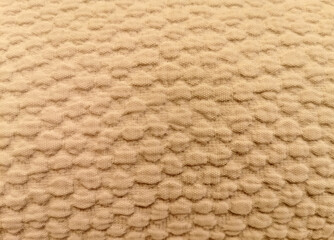 Linen fabric as background with soft focus, noisy filter, blurred background