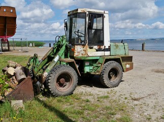 Obraz premium Bagger