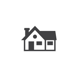 Home icon symbol vector eps10