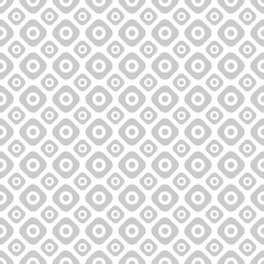 Two different sized squares with circles seamless repeat pattern background 