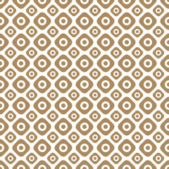 Two different sized squares with circles seamless repeat pattern background 