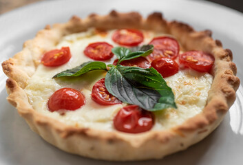TOMATO BASIL TART