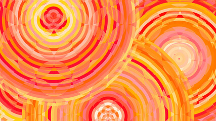 abstract background with circles