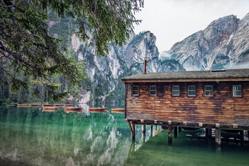 Lago di Braies - Pragser Wildsee, South Tyrol, Italy