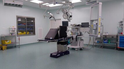 Kuala Lumpur, Malaysia - Circa 2019. Image inside operation theatre in Kuala Lumpur, Malaysia.