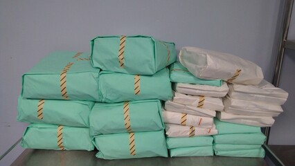 Wrapped Sterile Sets. Wrapped Sterile Instruments.