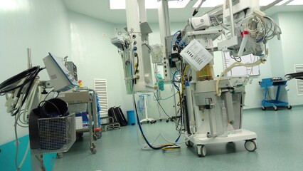 Kuala Lumpur, Malaysia - Circa 2019. Image inside operation theatre in Kuala Lumpur, Malaysia.	