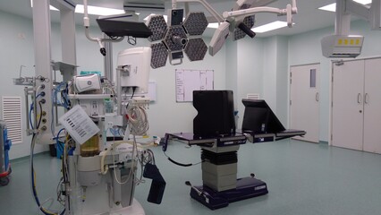 Malaysia - Circa February 2019 : Image inside operation theatre in Malaysia.