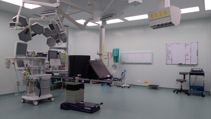 Malaysia - Circa February 2019 : Image inside operation theatre in Malaysia.