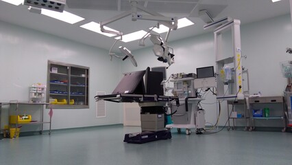 Malaysia - Circa February 2019 : Image inside operation theatre in Malaysia.