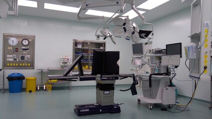 Malaysia - Circa February 2019 : Image inside operation theatre in Malaysia.