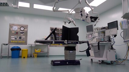 Malaysia - Circa February 2019 : Image inside operation theatre in Malaysia.