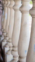 detail of a greek column