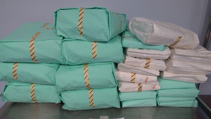 Wrapped Sterile Sets. Wrapped Sterile Instruments.