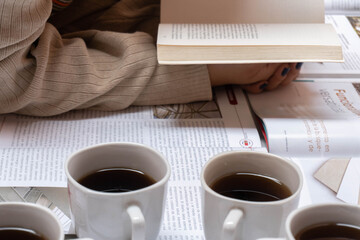 coffee and books
