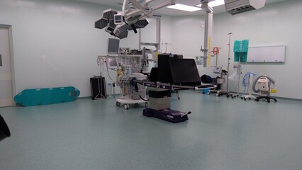 Kuala Lumpur, Malaysia - Circa 2019. Image inside operation theatre in Kuala Lumpur, Malaysia.	