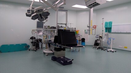 Kuala Lumpur, Malaysia - Circa 2019. Image inside operation theatre in Kuala Lumpur, Malaysia.	