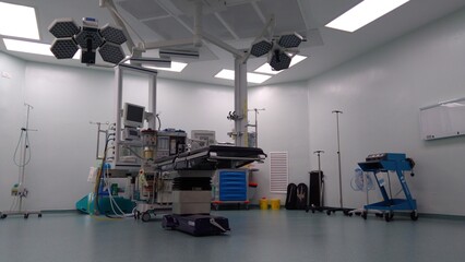 Kuala Lumpur, Malaysia - Circa 2019. Image inside operation theatre in Kuala Lumpur, Malaysia.	