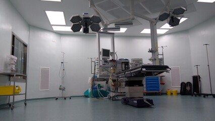 Kuala Lumpur, Malaysia - Circa 2019. Image inside operation theatre in Kuala Lumpur, Malaysia.	