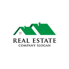 Real Estate, Construction Logo Vector Design Template. 