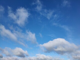 Fototapeta premium blue sky with clouds