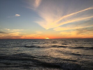 Obraz premium Sunset in motion