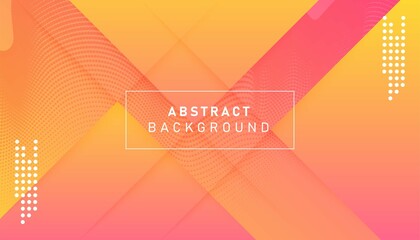 Colorful gradient geometric background. Abstract dynamic shapes composition design