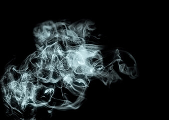 抽象的な煙のイラスト