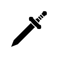 sword icon vector symbol template