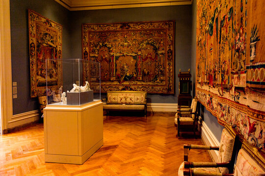 LOS ANGELES, USA - SEP 26, 2015: J. Paul Getty Museum (Getty Museum), an art museum in California established in 1974