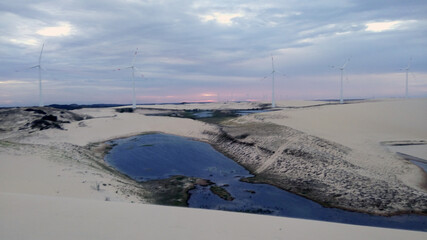 lake in the dunes