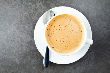 Cup of coffee.