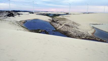 lake in the dunes