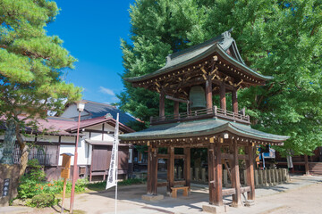 Hida Kokubun-ji Temple. a famous historic site in Takayama, Gifu, Japan.