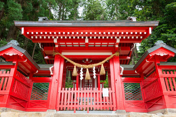 Hida Tosho-gu Shrine. a famous historic site in Takayama, Gifu, Japan.