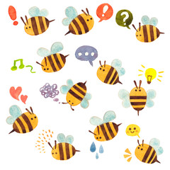 ゆるえもみつばち