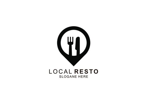 simple icon local restaurant Logo Template Design inspiration