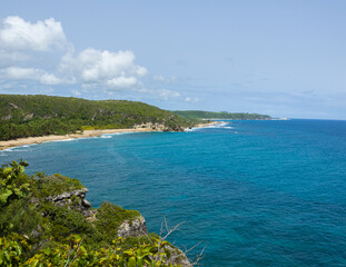 view of the sea in Puerto Rico