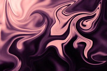 Abstract background of colorful liquid liner. Abstract texture of liquid acrylic.