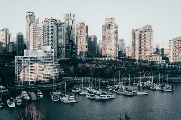 Obraz premium Vancouver marina